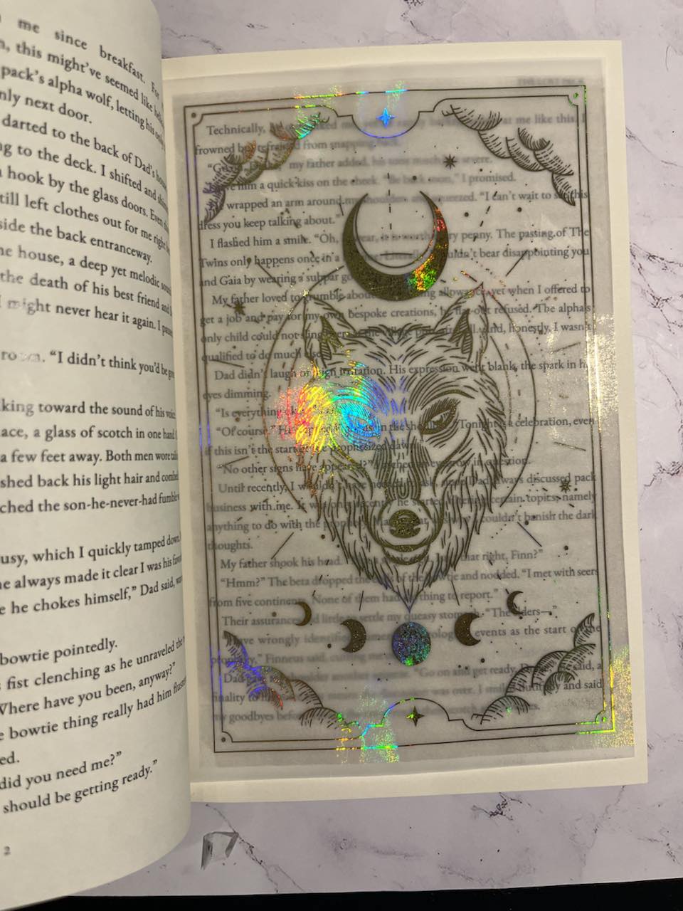The Lost Pack Hardback with Color Interior and Overlays (Standalone Shifter Romance)