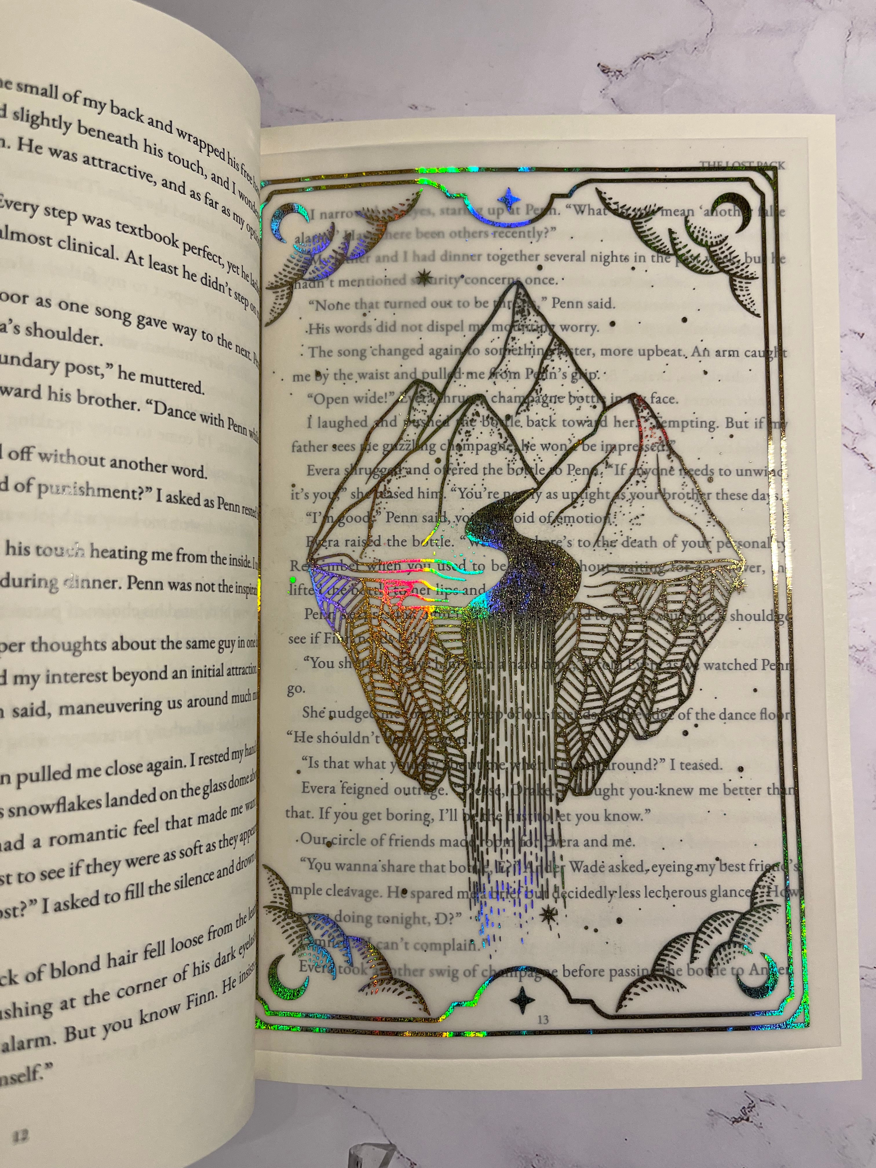 The Lost Pack Hardback with Color Interior and Overlays (Standalone Shifter Romance)