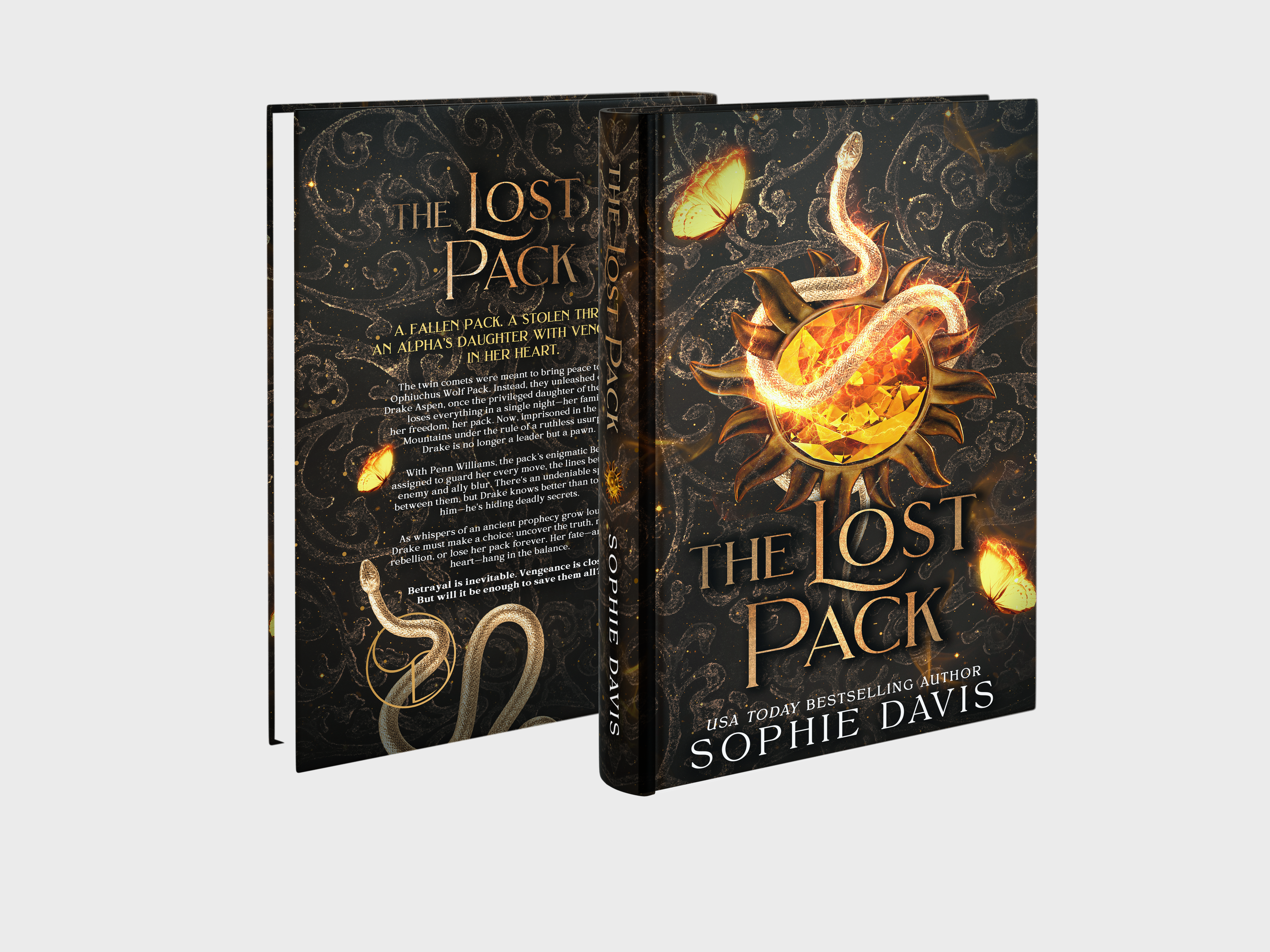 The Lost Pack Hardback with Color Interior and Overlays (Standalone Shifter Romance)