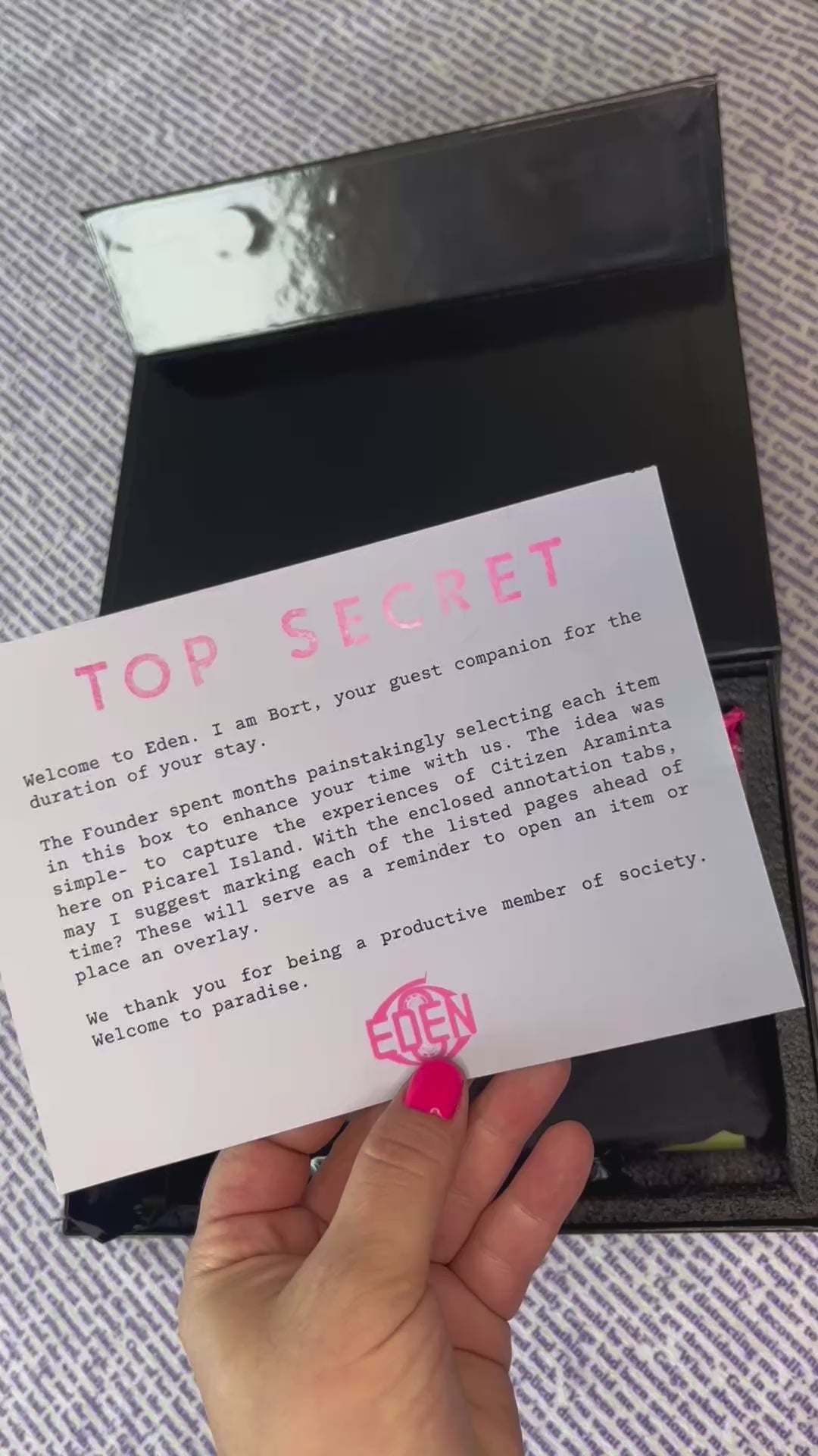 Imperfect - When Eden Falls - Luxe Edition and Interactive Book Box